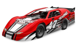 TRX104364-74-RED Slash Modified BL-2S rot 1/10 Dirt Oval Racer RTR Brushless